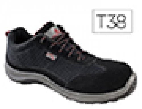 Sapatos de seguranca deltaplus de pele preto tamanho 38 , Deltaplus , 155656 , 3295249198381